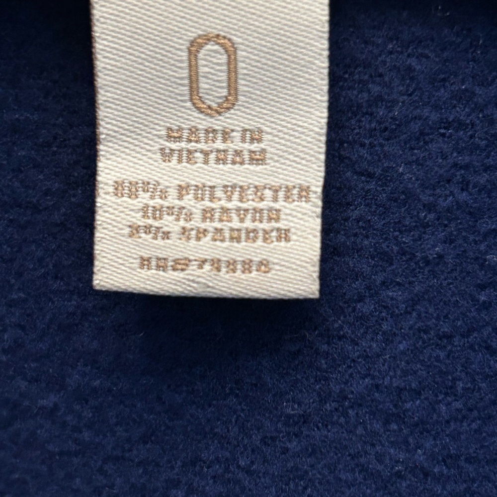 Chico's Deep Blue Open Front Jacket - Picture 4 of 4